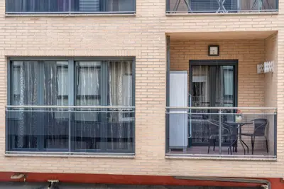 Un balcón o terraza de La Bicicleta