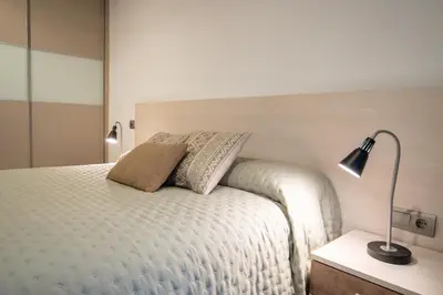 Cama o camas de una habitación en La Bicicleta