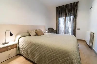 Cama o camas de una habitación en La Bicicleta