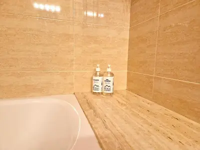 Un baño de Apartament familiar amb vistes by RURAL D'ÀNEU