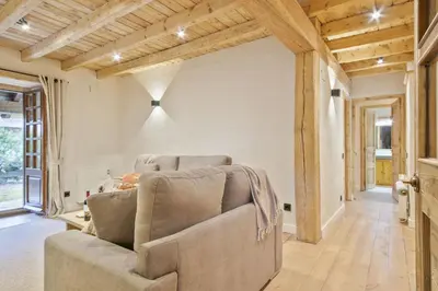 Zona de estar de Luderna - Apartamento con jardín Saublanca