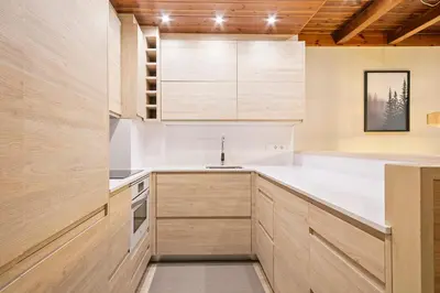 Una cocina o zona de cocina en Luderna - Apartamento Val de Ruda B92 Ticolet