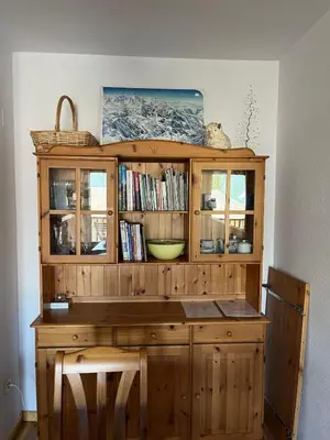 Biblioteca en el apartamento