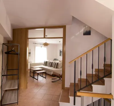 Zona de estar de Villa Hoz de Jaca