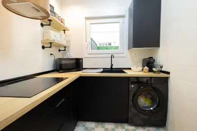 Una cocina o zona de cocina en Ruata del Pilar Turistea