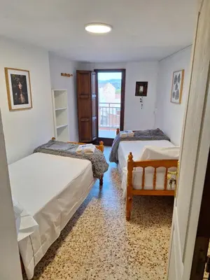 Cama o camas de una habitación en La Caseta del Piro