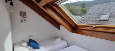 Cama o camas de una habitación en Duplex La Vinya