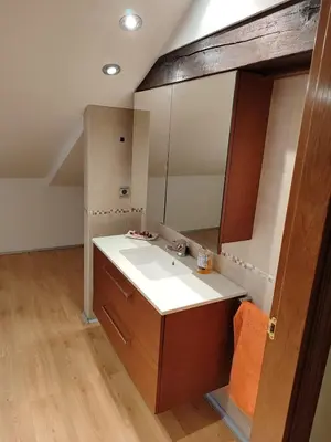 Un baño de Casa Erro Zapatainea - Refugio y Naturaleza