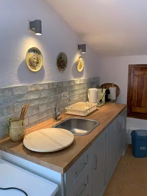 Una cocina o zona de cocina en Casa Solans - Casa Rural