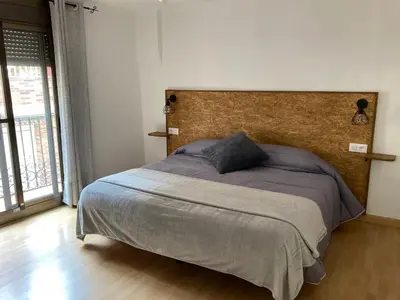 Cama o camas de una habitación en Can Bareta