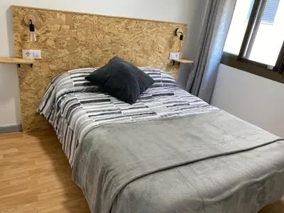 Cama o camas de una habitación en Can Bareta