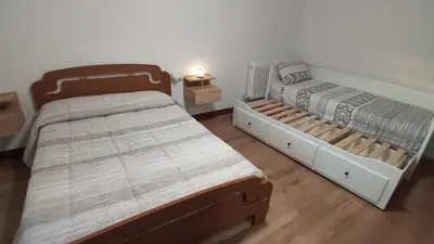 Cama o camas de una habitación en Casa El Obrador