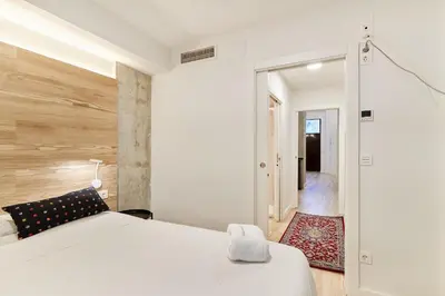 Cama o camas de una habitación en Corralillos by Clabao