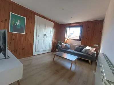 Una televisión o centro de entretenimiento en CASA MELCHOR II Villanúa