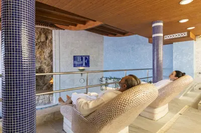 Zona de estar de Balneario de Fitero - Hotel Bécquer