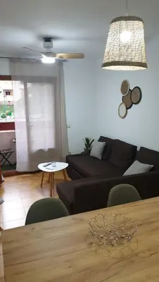 Zona de estar de Apartamento Loira Villanúa