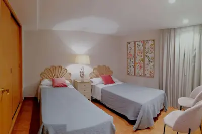 Cama o camas de una habitación en Casa Don Félix