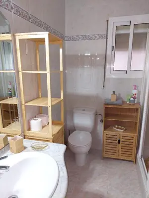 Un baño de Apartamento Valle de Tena