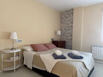 Cama o camas de una habitación en 18 Torres Mayor