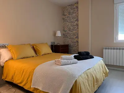Cama o camas de una habitación en 18 Torres Mayor