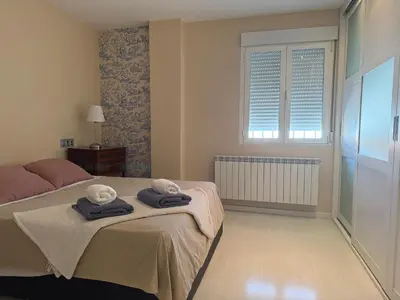 Cama o camas de una habitación en 18 Torres Mayor