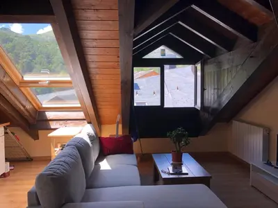 Zona de estar de Vivienda en Escarrilla