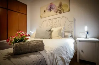 Cama o camas de una habitación en La Cabana