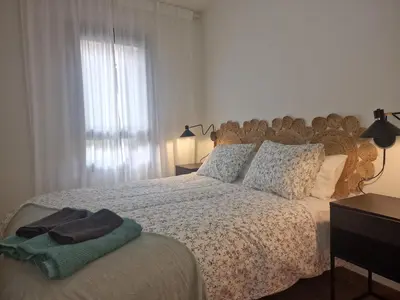 Cama o camas de una habitación en Rincón del Valle- Gavin