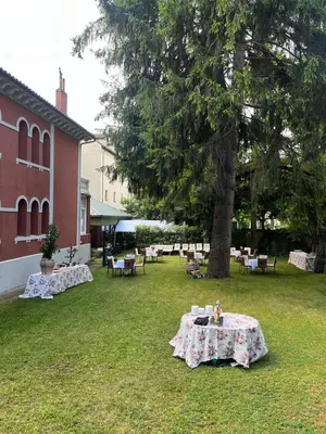 Jardín al aire libre en Apartamento del Conde