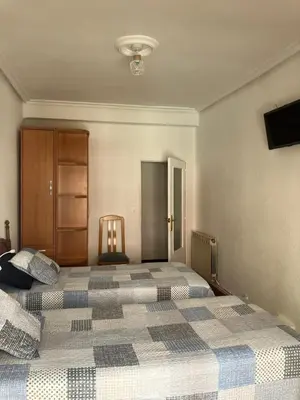 Cama o camas de una habitación en Virgen del Rio