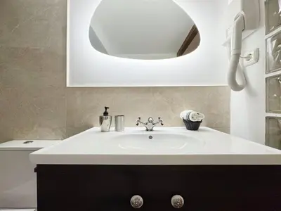 Un baño de Casa rural Casa Vidosa