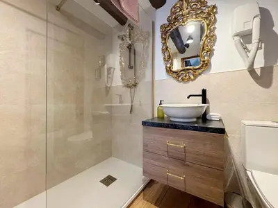 Un baño de Casa rural Casa Vidosa