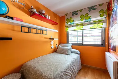 Cama o camas de una habitación en Apartamento en Delicias 'Hector' - Parking Incluido