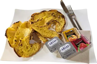 Comida en o cerca de este hostal o pensión