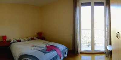 Cama o camas de una habitación en Apartamentos Eneriz