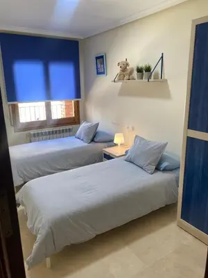 Cama o camas de una habitación en Apartamento Marisol