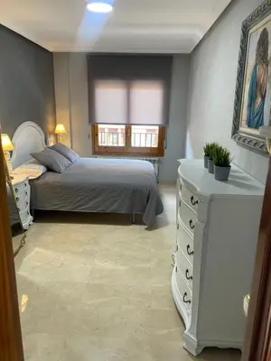 Cama o camas de una habitación en Apartamento Marisol