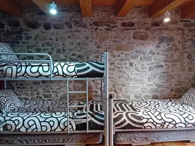 Litera o literas de una habitación en Casa Callerín