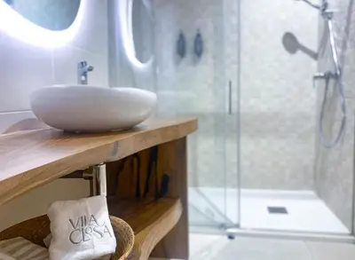 Un baño de Vila Closa Resort - Apartamentos
