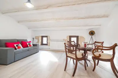 Zona de estar de Casa Rural Encantadora