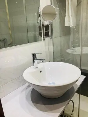 Un baño de Apartamento El Olmo - casco histórico de Zaragoza