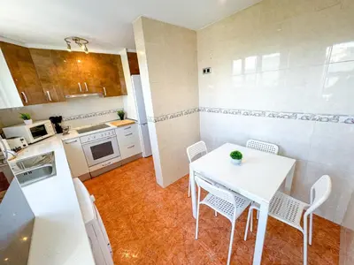 Una cocina o zona de cocina en El Angel del Pilar Turistea