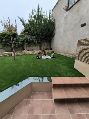Jardín al aire libre en La Capelleta