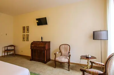 Cama o camas de una habitación en Hotel Cal Piteu