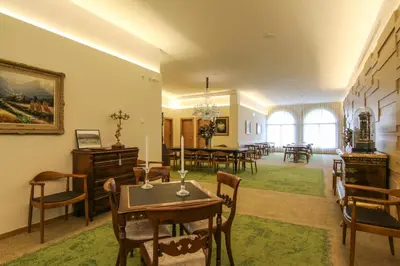 Zona de estar de Hotel Cal Piteu