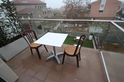 Un balcón o terraza de Hotel Cal Piteu