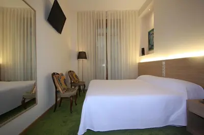 Cama o camas de una habitación en Hotel Cal Piteu