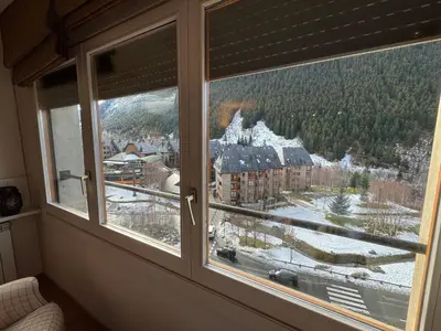 Plano de Baqueira1500, apartamento con vistas a pie de pistas