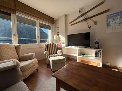 Plano de Baqueira1500, apartamento con vistas a pie de pistas