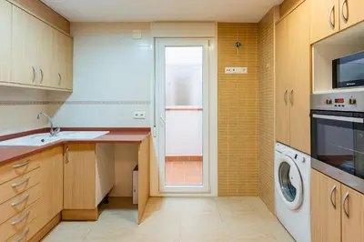 Una cocina o zona de cocina en Apartamento Confort Valderrobres